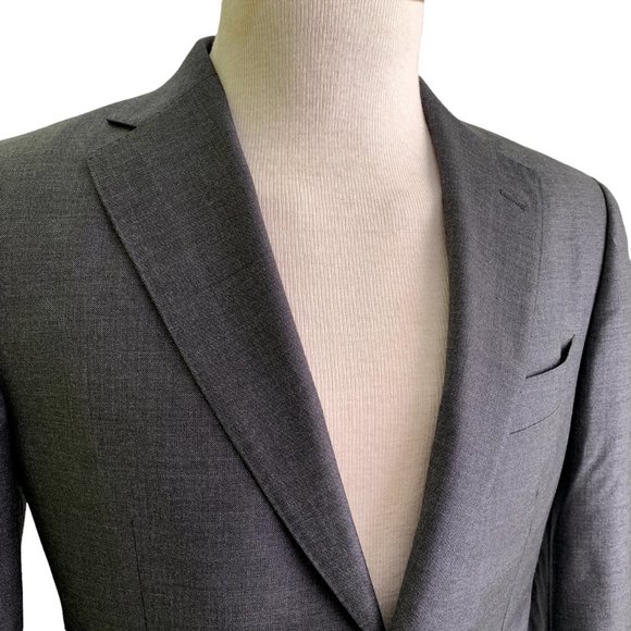 Suitsupply Men's Gray 2 Button Sport Coat Jacket Sz 38S - Picture 2 of 10